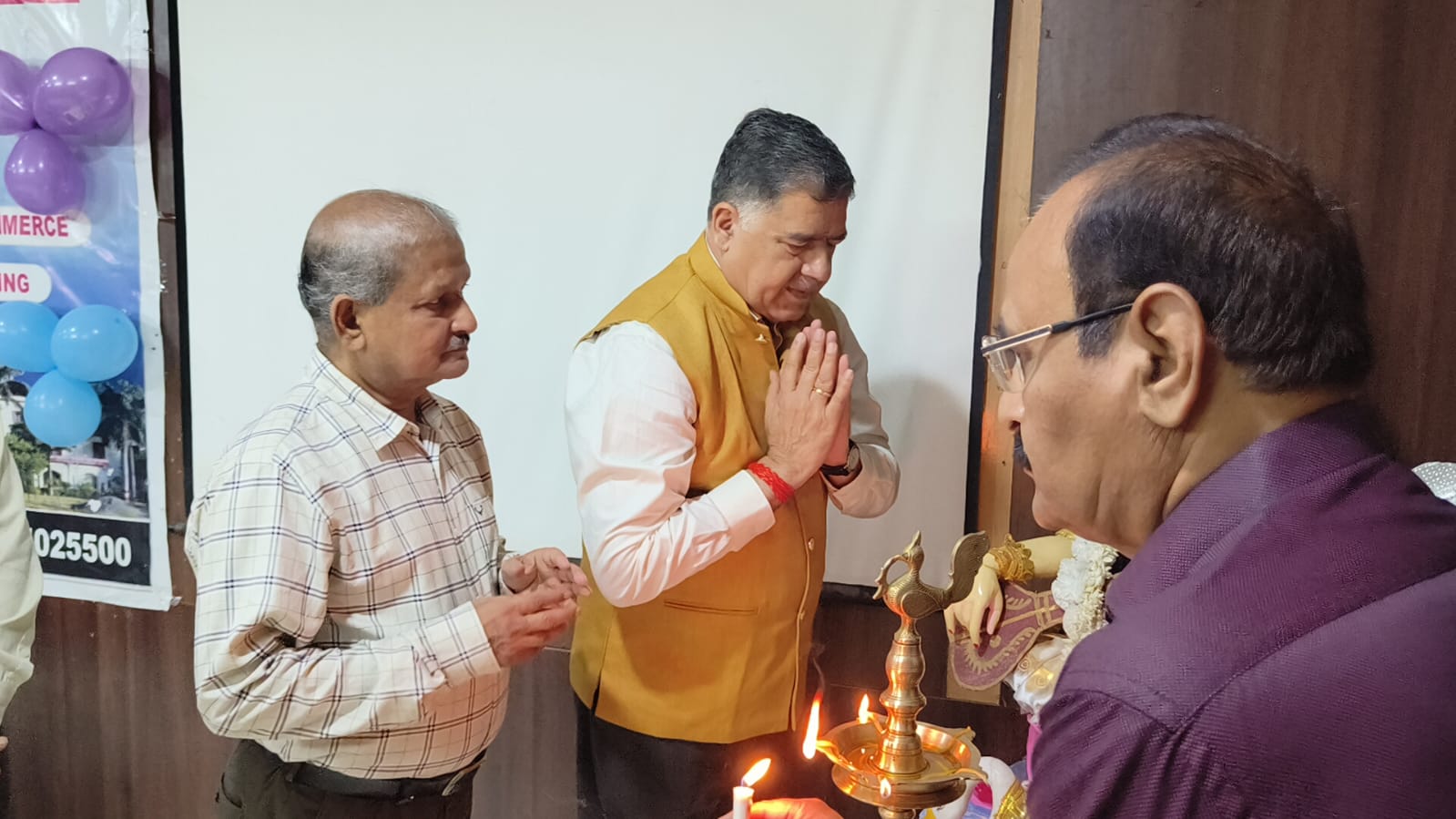 Grand celebration of Guru Purnima in Bhabha University