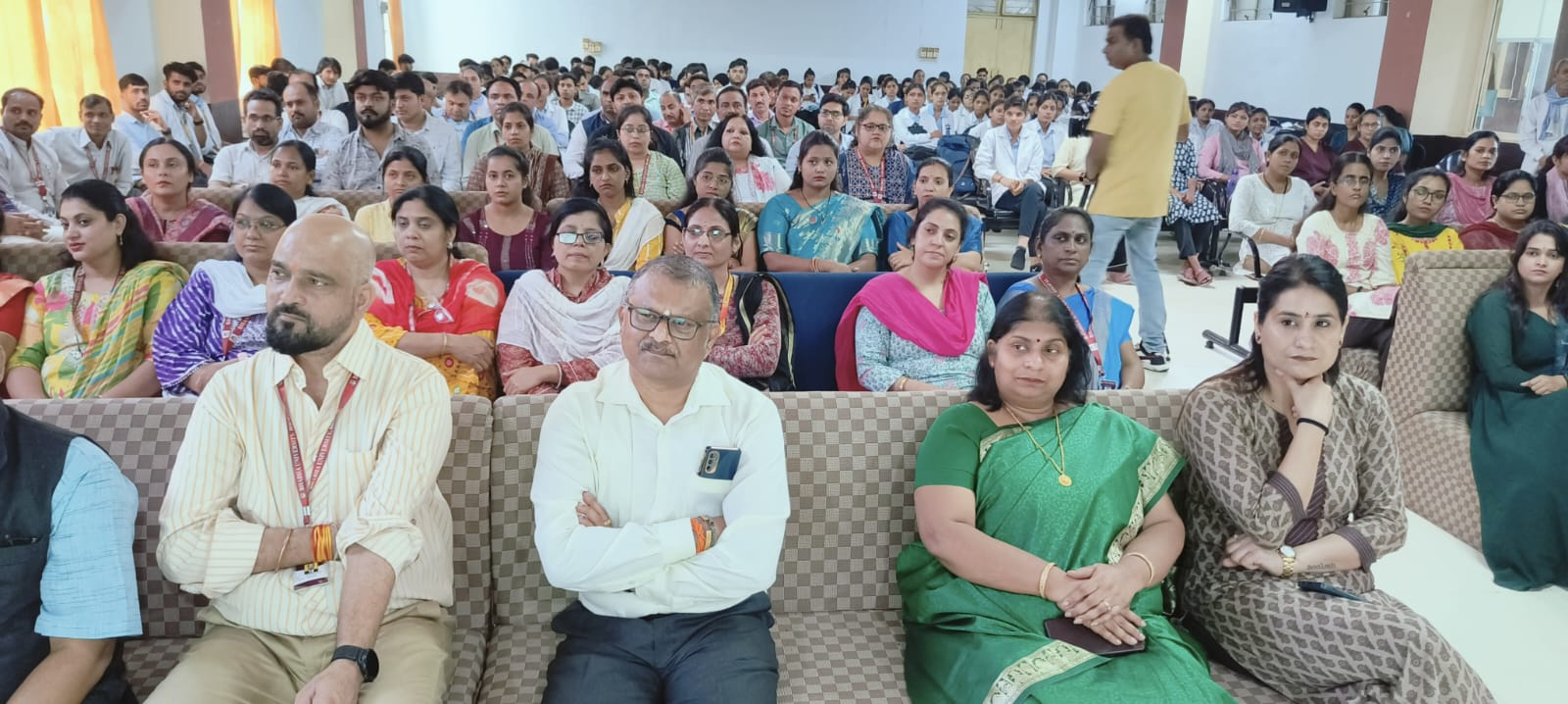 Grand celebration of Guru Purnima in Bhabha University