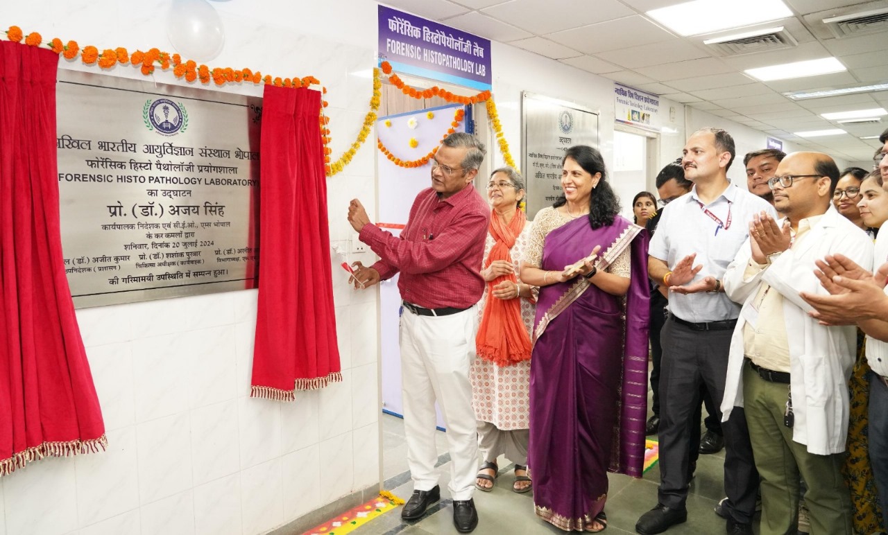 Forensic Histopathology Lab inaugurated in AIIMS Bhopal