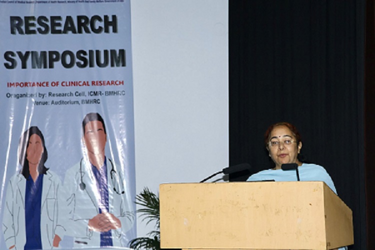 BMHRC: Seminar organized on 'Importance of Clinical Research', Dr. Ashu Grover gave a strong message. 