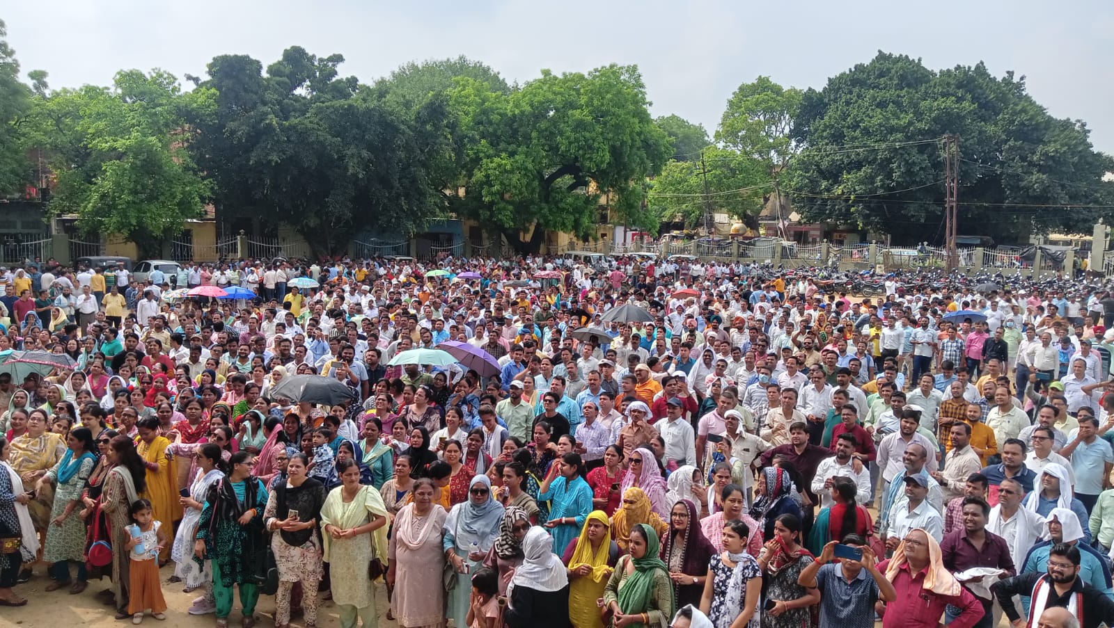 बिना बेंचेस और बिना किताबें योगी सरकार की जिद स्मार्ट स्कूलिंग, फैसला लेना पड़ेगा वापिस. 