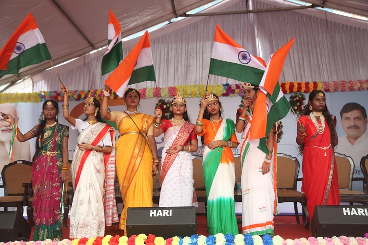 Tiranga Yatra organized in Subhash Nagar