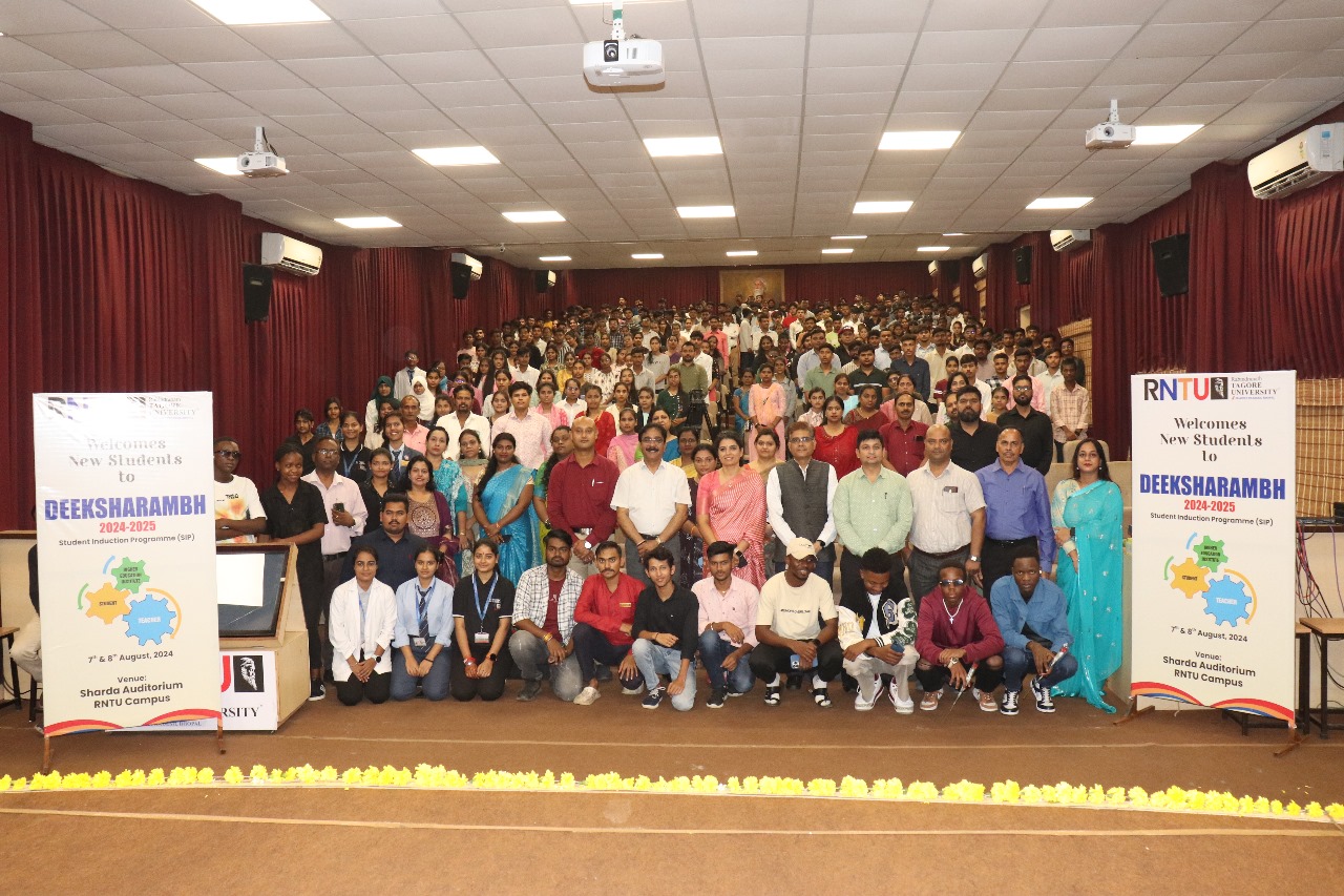 Two-day commencement program for first year students concluded in Rabindranath Tagore University