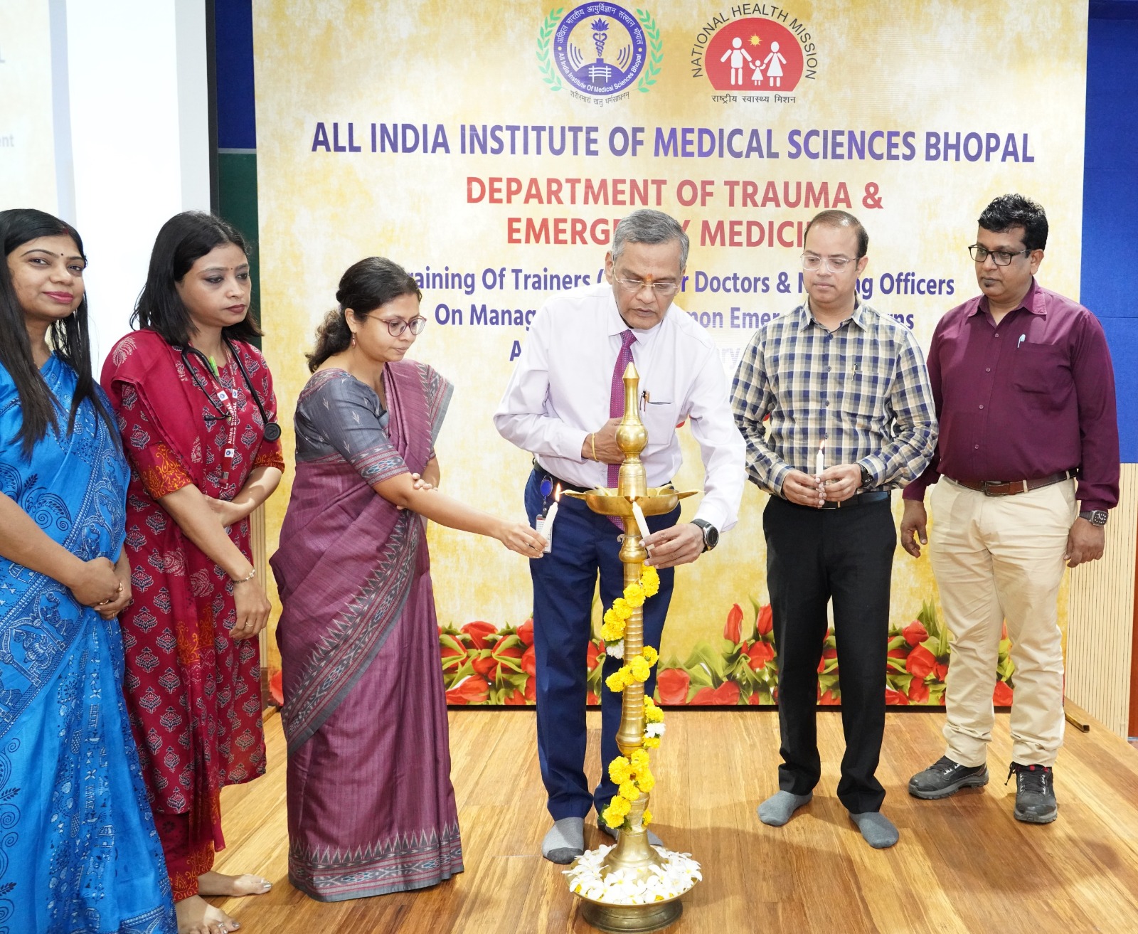 Three day training successfully completed in AIIMS