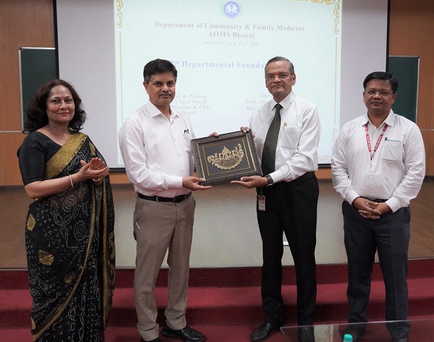 Department of Community and Family Medicine of AIIMS Bhopal celebrated its 12th Foundation Day.