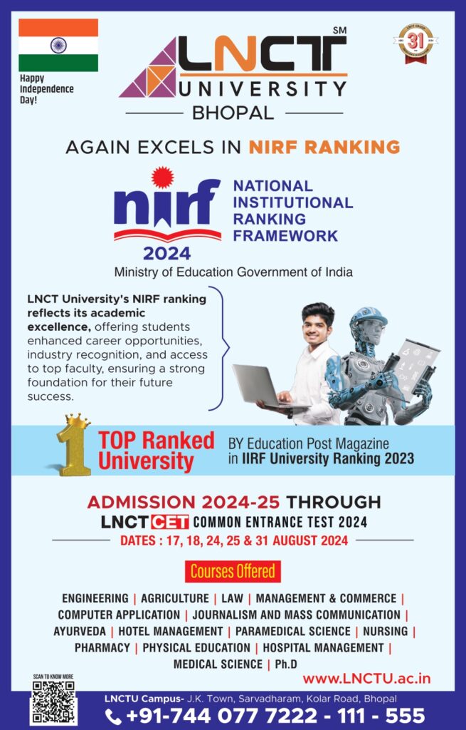 LNCT University Bhopal ITDC News