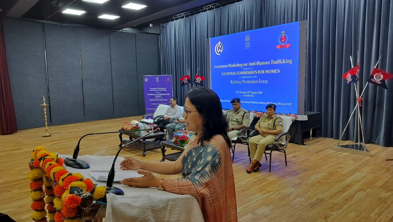 Special seminar of National Commission for Women and RPF organized on 'Human Trafficking Awareness' in Bhopal