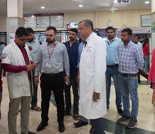 Committed to excellence in healthcare, AIIMS Director conducts thorough inspection of the hospital