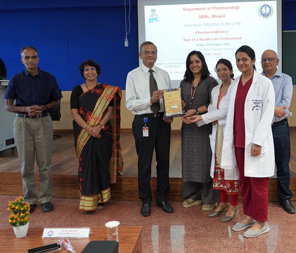 CME organized on pharmacovigilance for health workers in AIIMS