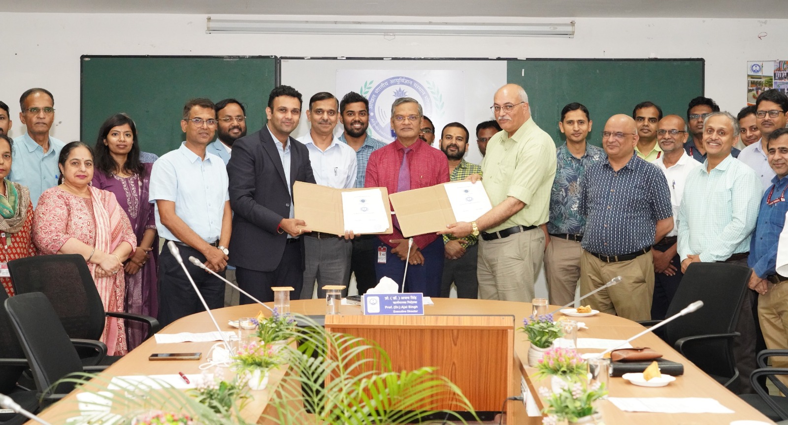 MoU signed between AIIMS and IIT Indore Drishti CPS Foundation