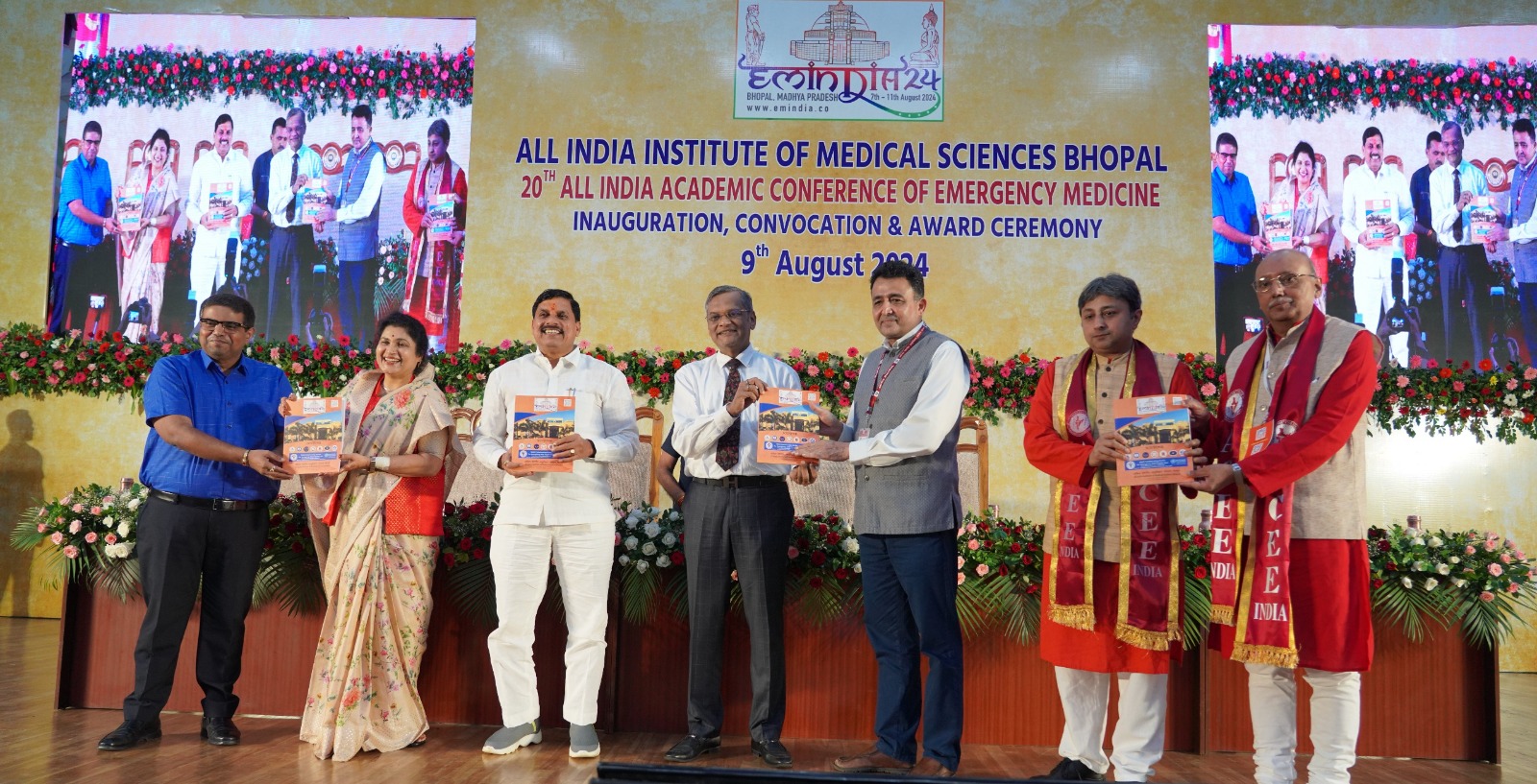 20th All India Emergency Medicine Conference 'EMIndia-24' inaugurated at AIIMS Bhopal.