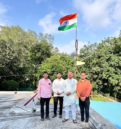 Vishnudutt Sharma addressed youth dialogue program under Har Ghar Tiranga campaign in Panna.