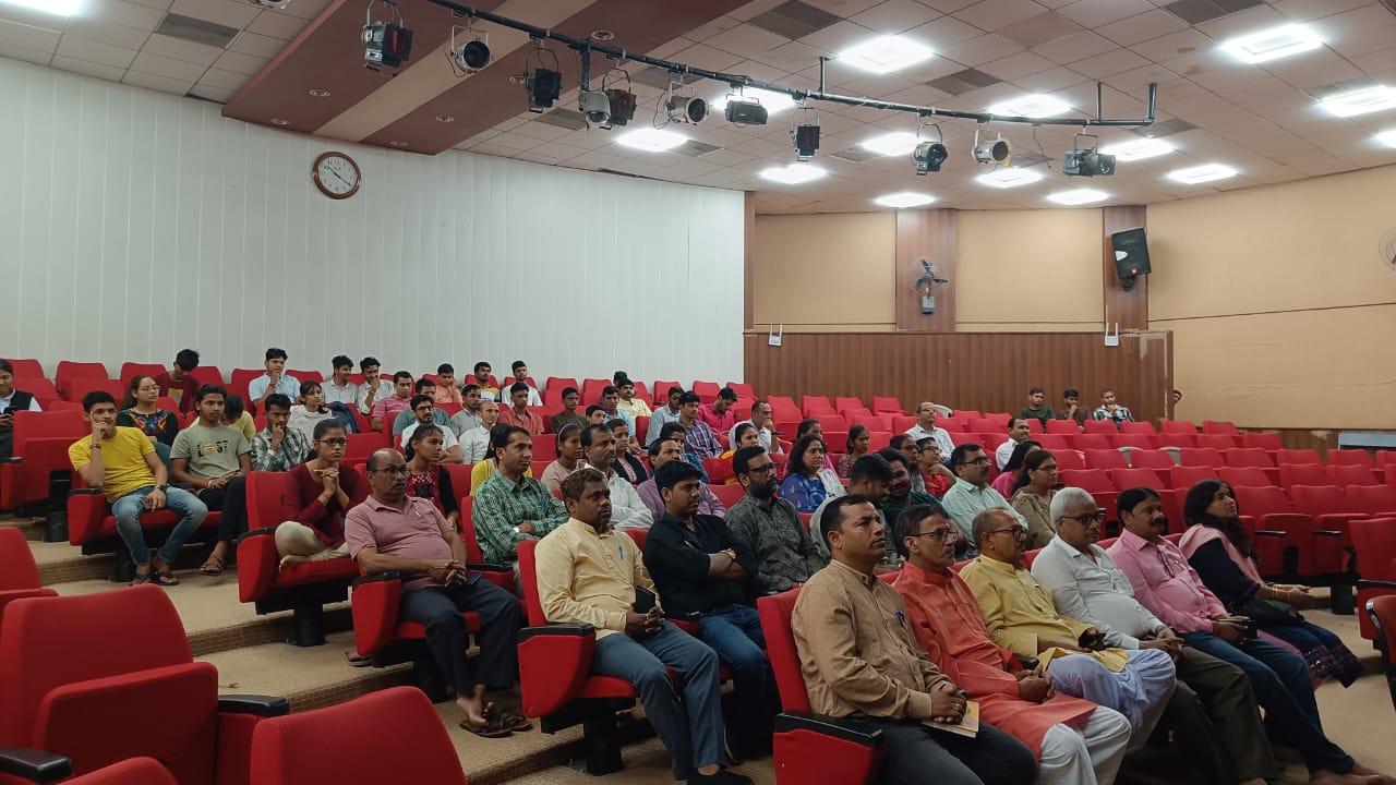 Program organized on National Space Day at Central Sanskrit University, Bhopal