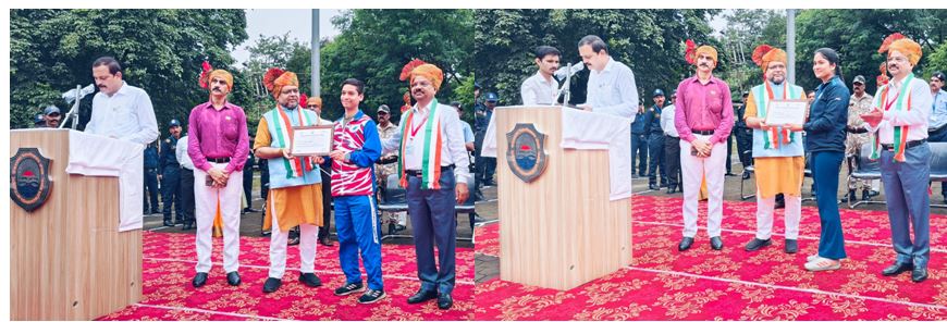 78th Independence Day program of the country by Barkatullah University