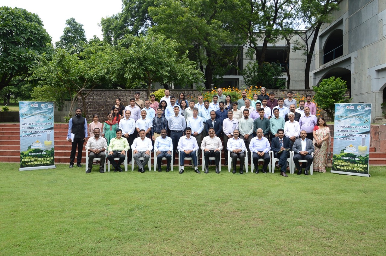 National Workshop on Space Technology in Forest and Wildlife Management organized at IIFM Bhopal