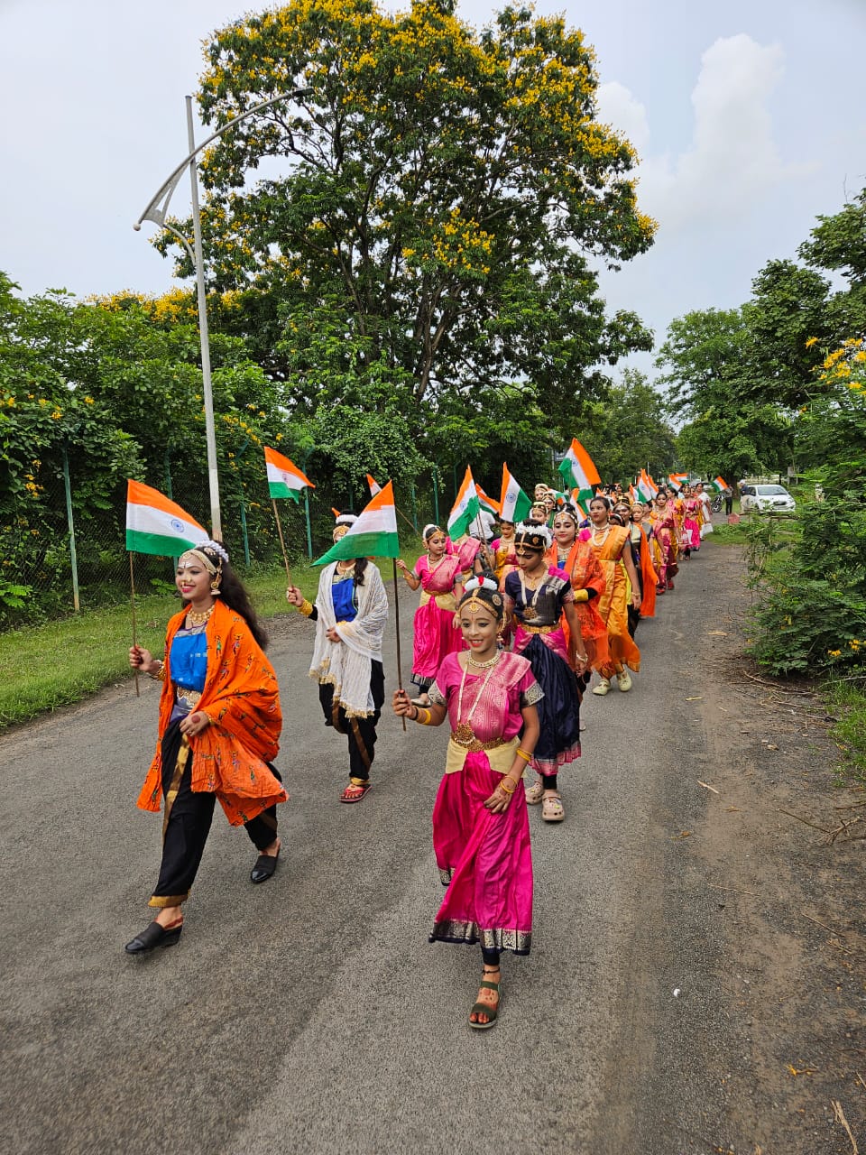 Cultural program organized by Pratibhaalaya Arts and Welfare Society, Bhopal on the eve of Independence Day.