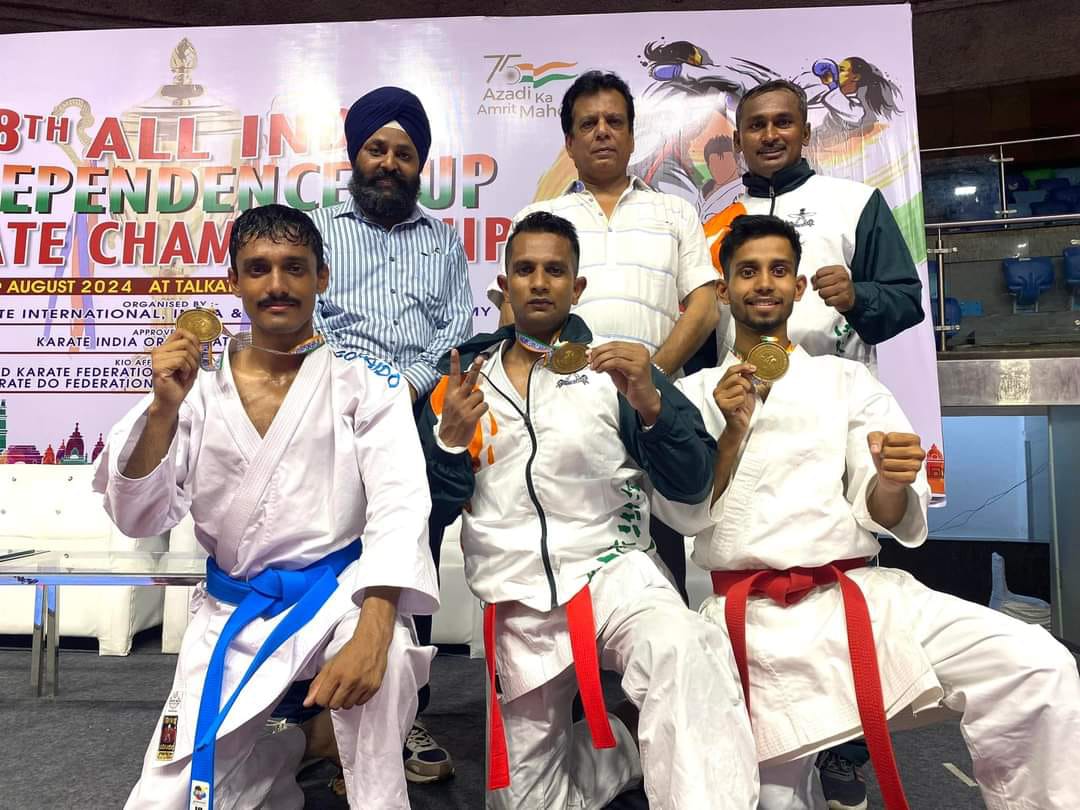 Madhya Pradesh State Karate Academy won 7 medals in All India Independent Cup 2024, Minister Kailash Sarang congratulated