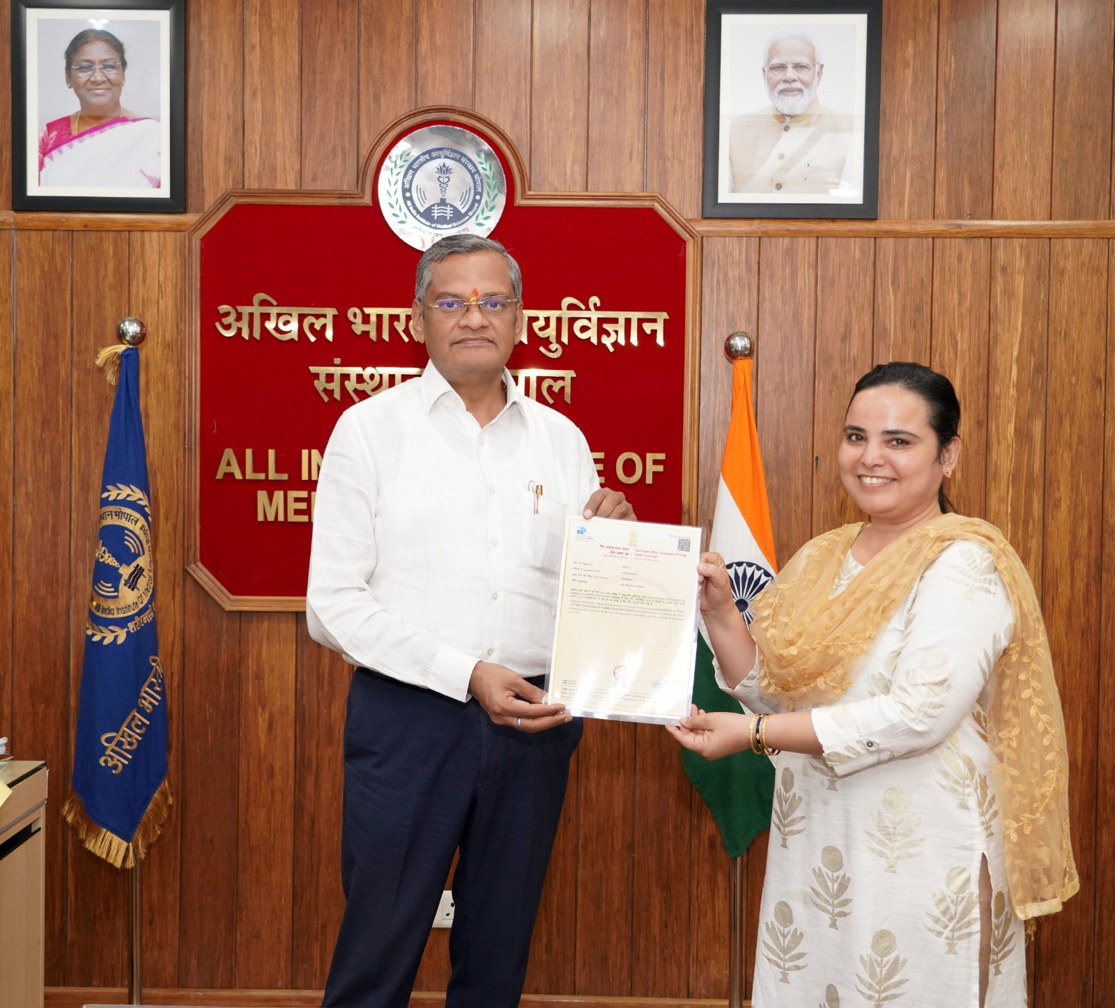 aiims-bhopal-dr-rekha-lalwani-patent