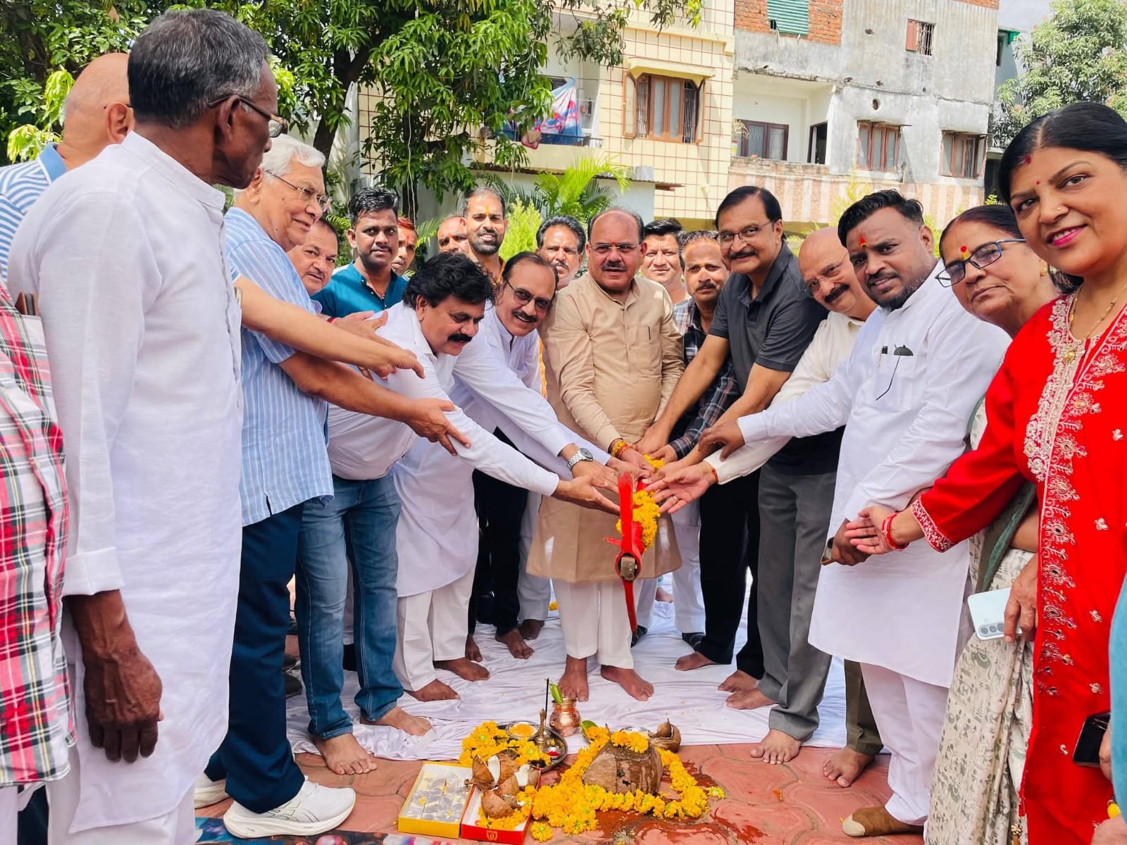 वैशाली नगर में होंगे विभिन्न विकास कार्य सबनानी ने किया भूम