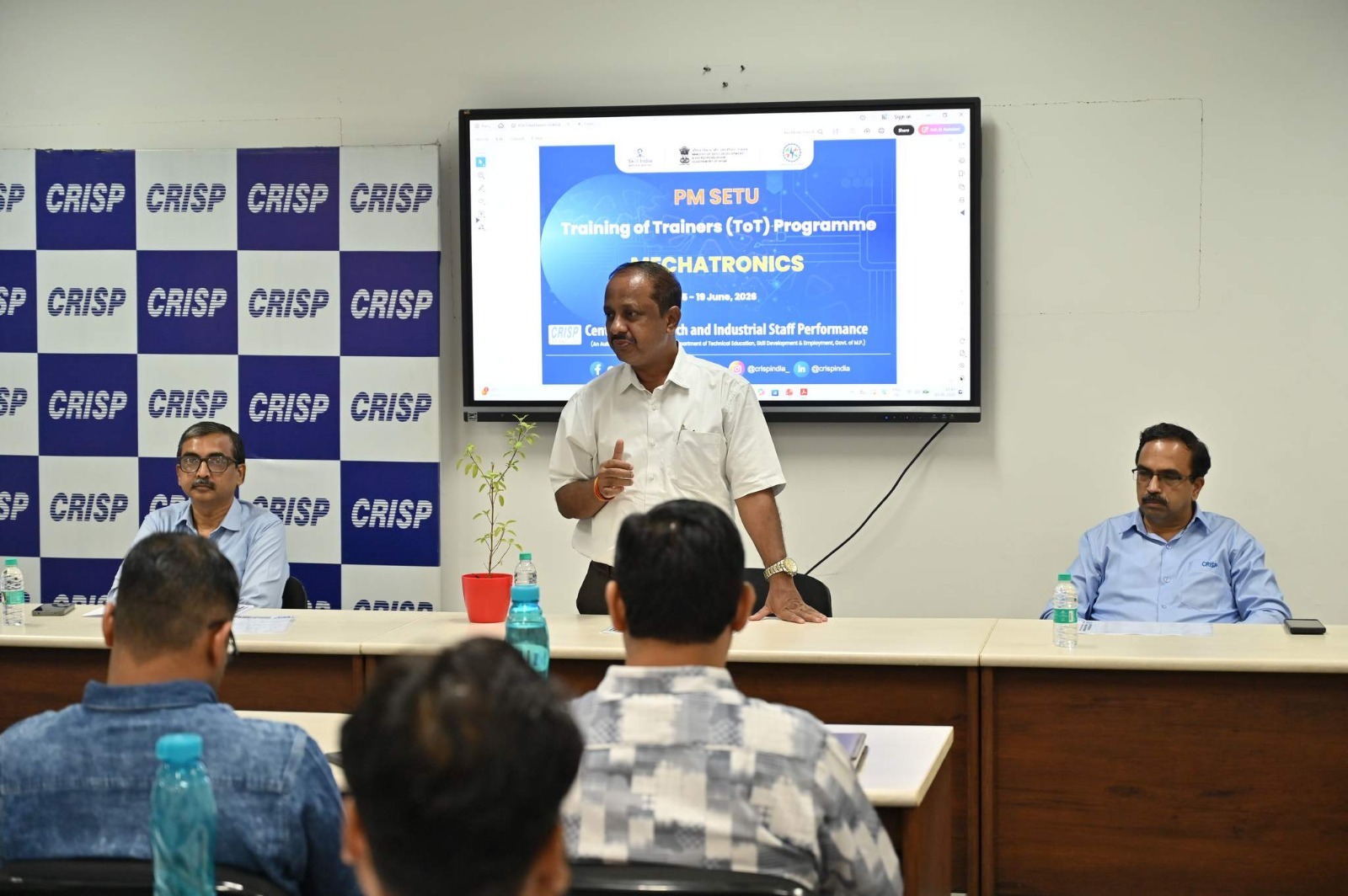 CRISP में ITI प्रशिक्षकों के लिए राष्ट्रीय प्रशिक्षण कार्यक्रम