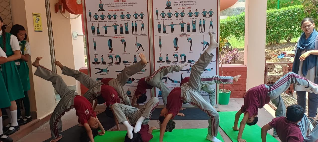 आंचलिक विज्ञान केन्द्र भोपाल में योग दिवस आयोजित