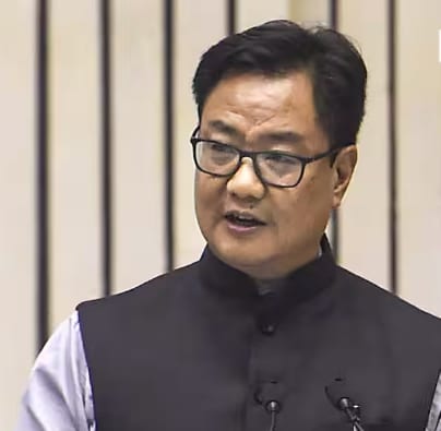 परिसीमन पर रिजिजू का कांग्रेस पर हमला, बोले- 10 बार बुलाया