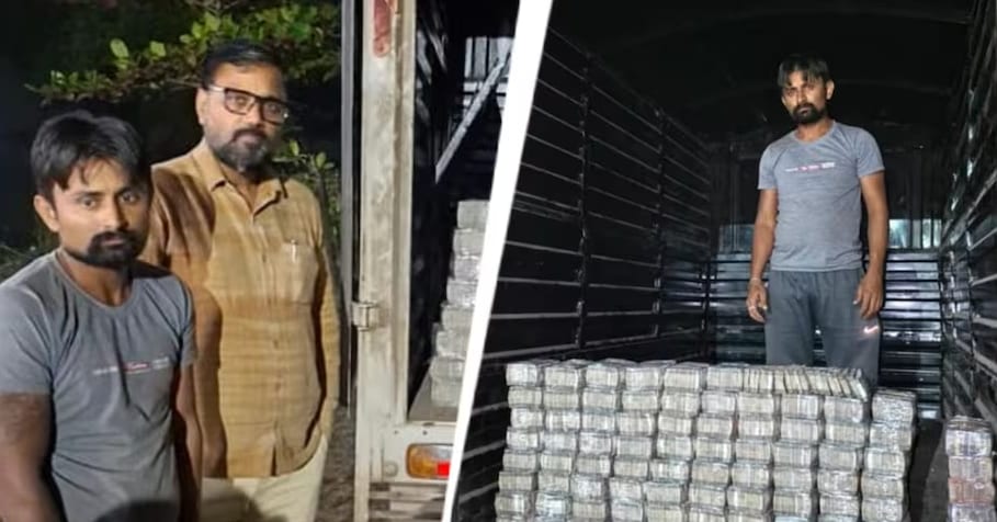 बोलेरो के गुप्त चेंबर से मिले 4 करोड़ रुपये, दो हिरासत
