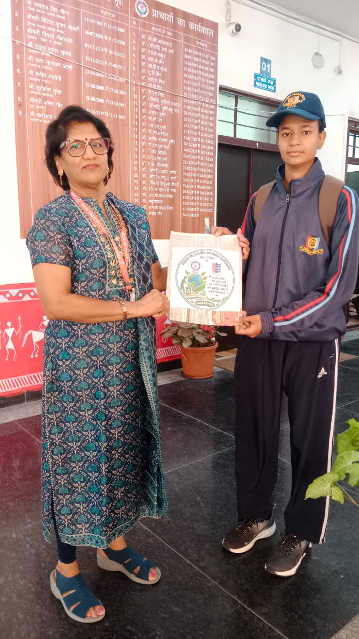 कैडेट्स ने वेस्ट टू वंडर से दिया पर्यावरण संरक्षण संदेश