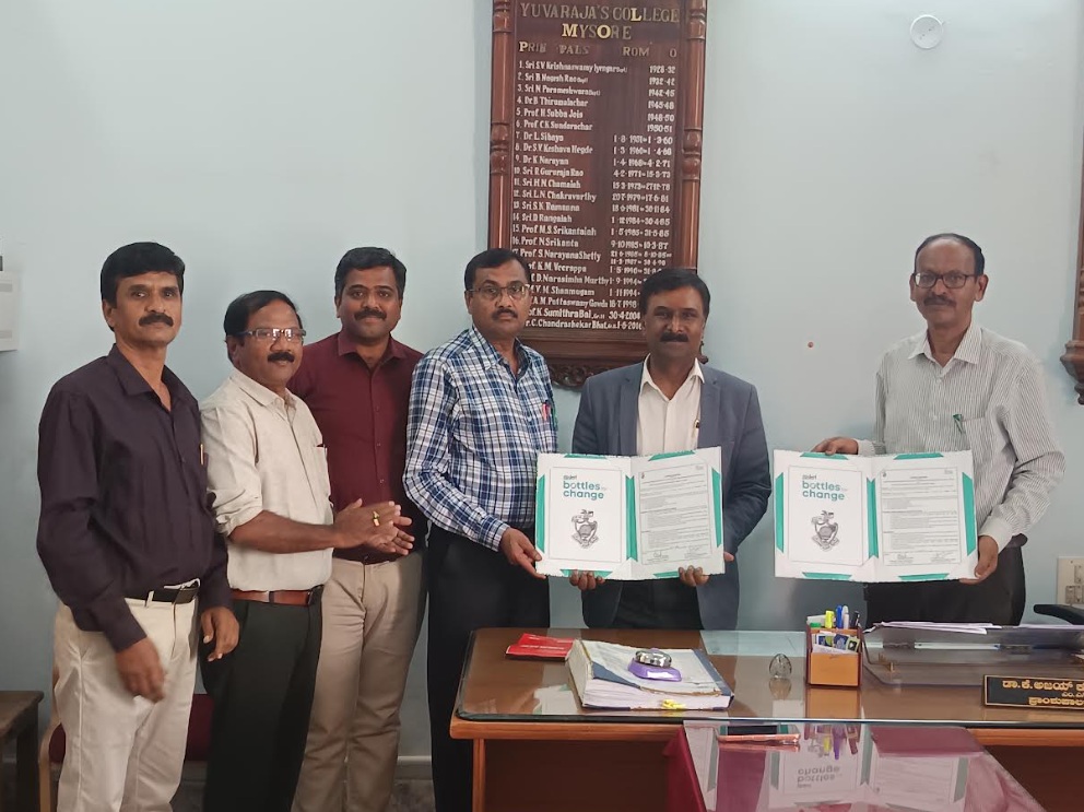 बिसलेरी की मैसूर विश्वविद्यालय के दो कॉलेजों से साझेदारी