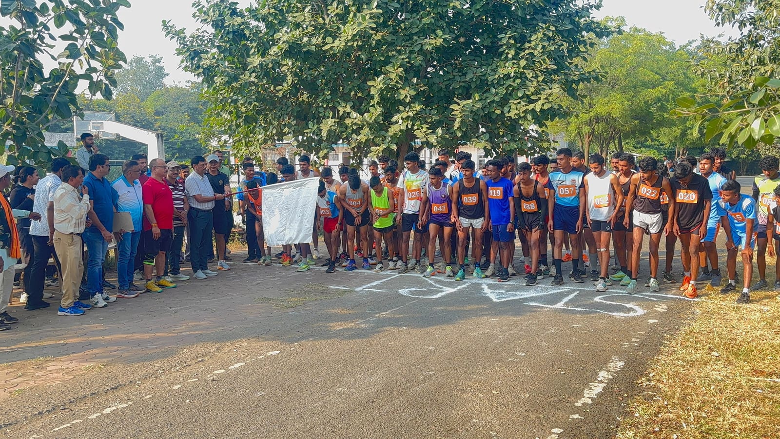 अंतर महाविद्यालयीन क्रॉस कंट्री प्रतियोगिता