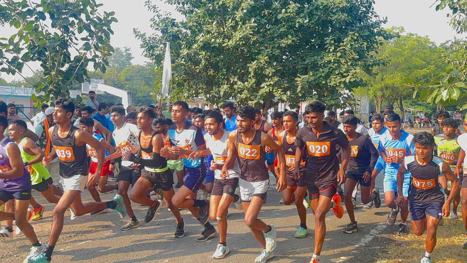 अंतर महाविद्यालयीन क्रॉस कंट्री प्रतियोगिता