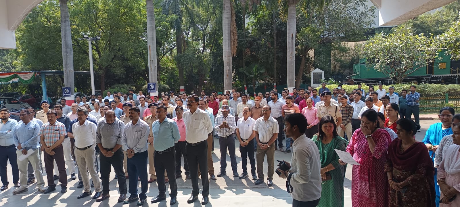 भोपाल मंडल में सतर्कता सप्ताह शुरू, रेलकर्मियों ने ली शपथ